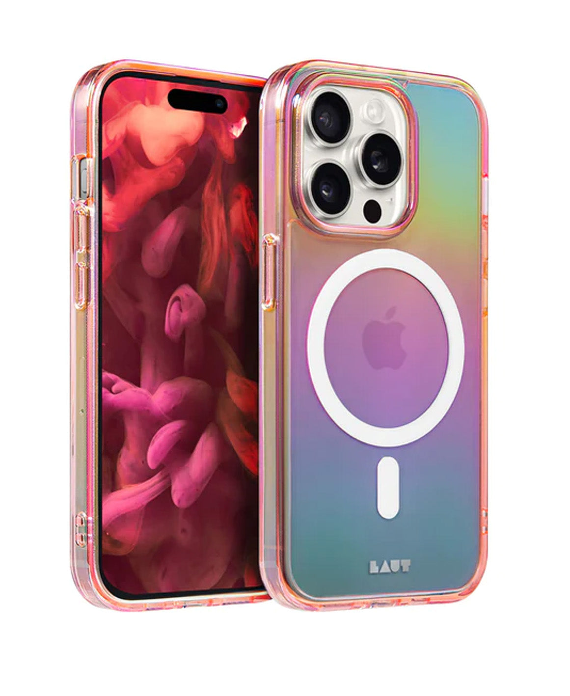 LAUT Holo iPhone 15 Pro Max Holo Pink LAUT Holo iPhone 15 Pro Max Holo Pink